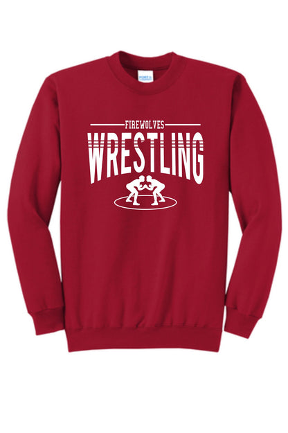 TMS Firewolves Wrestling Crewneck