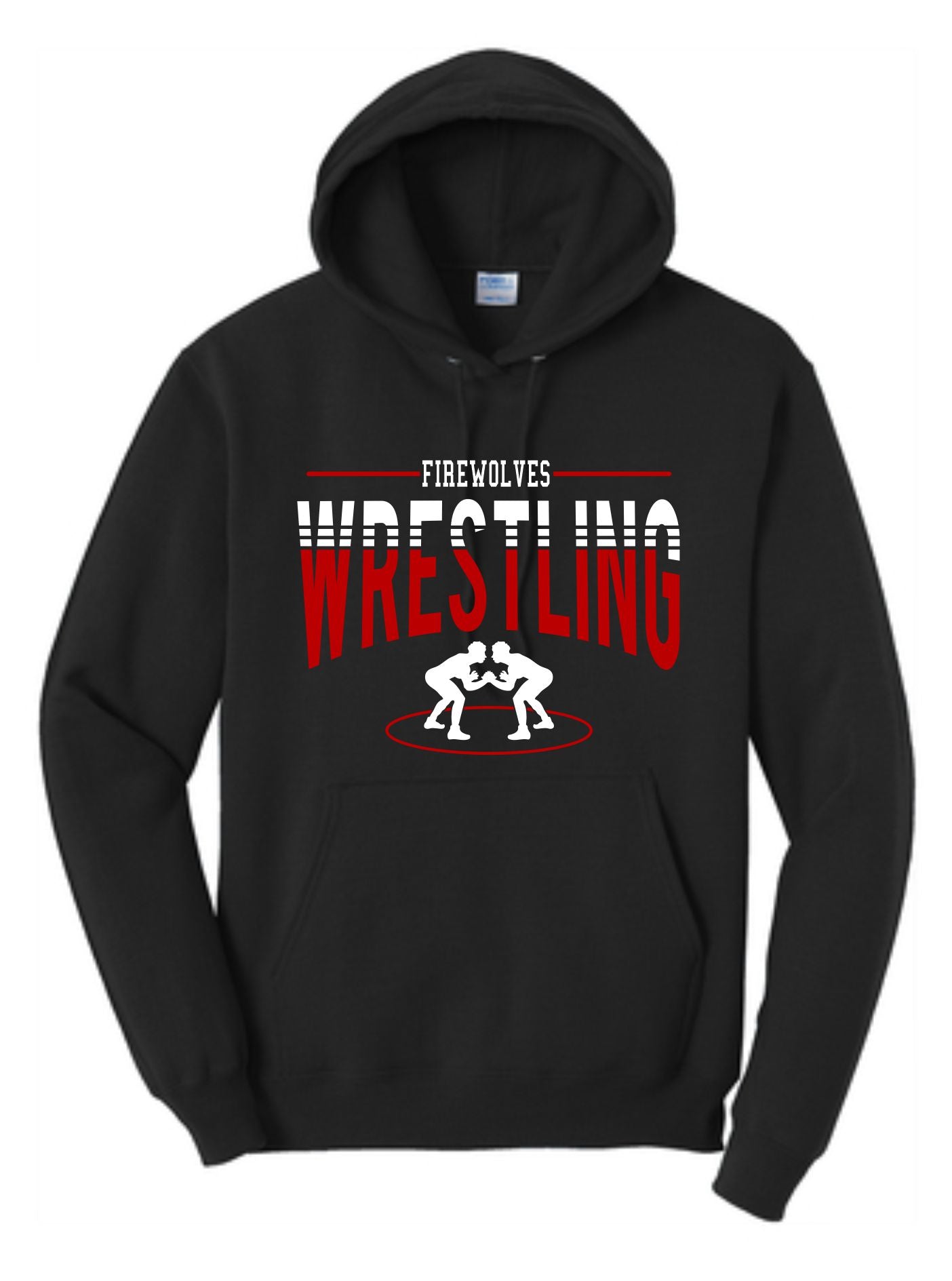 TMS Firewolves Wrestling Hoodie