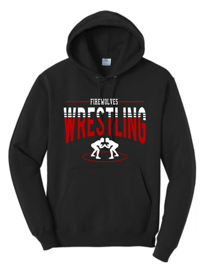 TMS Firewolves Wrestling Hoodie