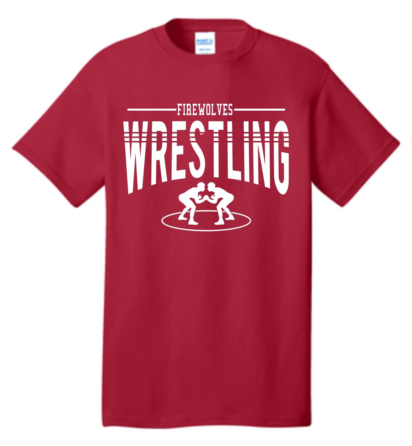 TMS Firewolves Wrestling Tee