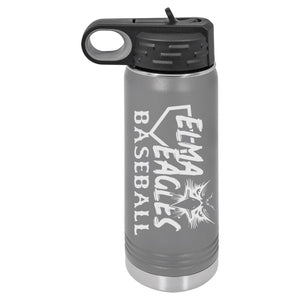 Elma Eagles Baseball Water Bottle