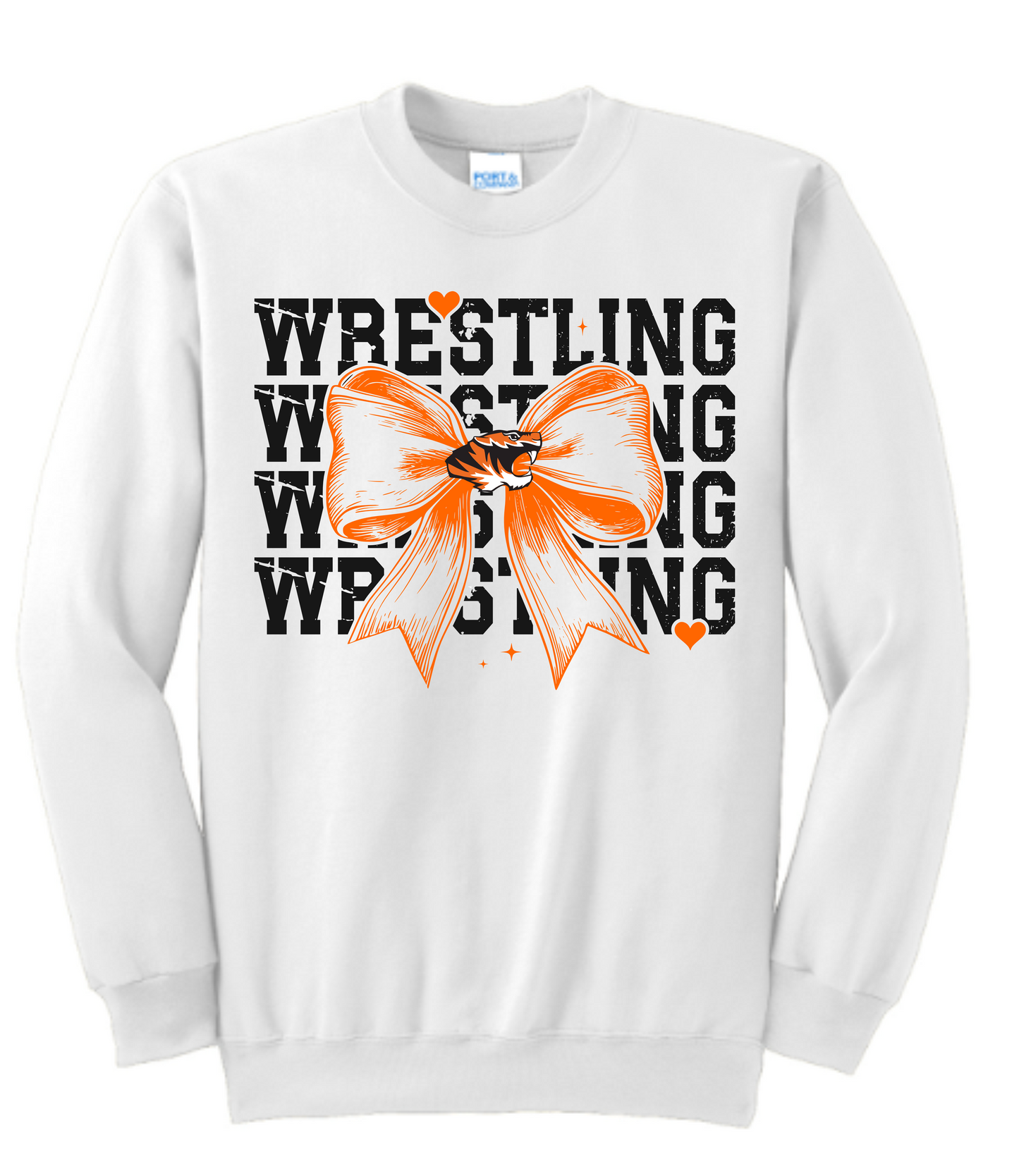 Centralia Wrestling/Bow  Crewneck sweatshirt