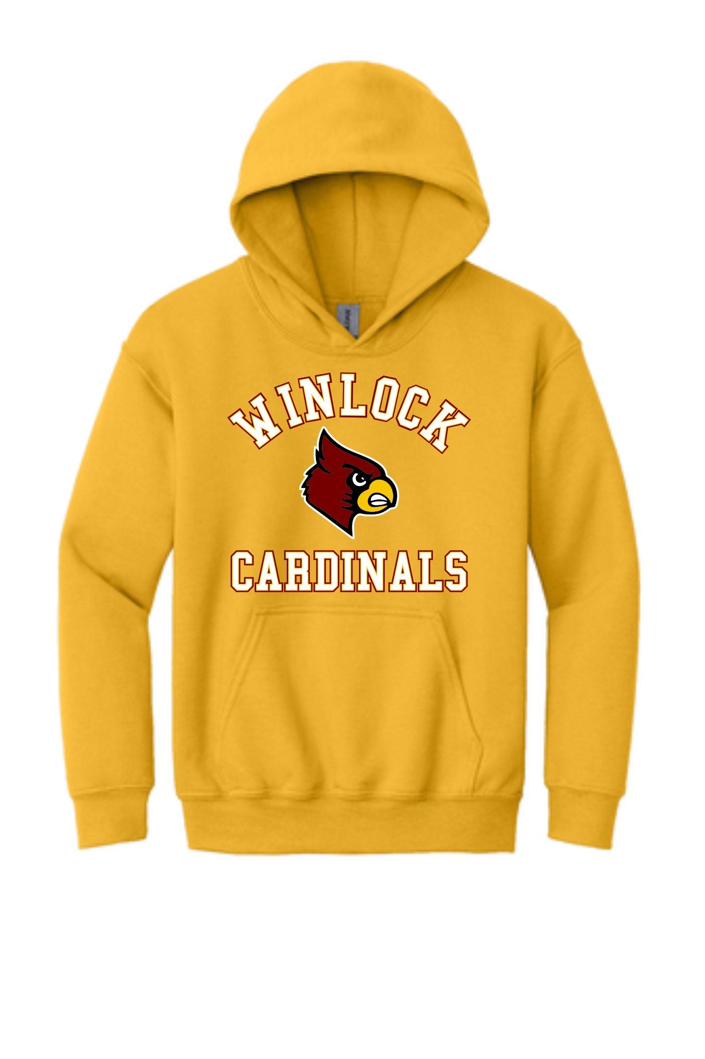 Winlock Cardinals Arched Hoodie