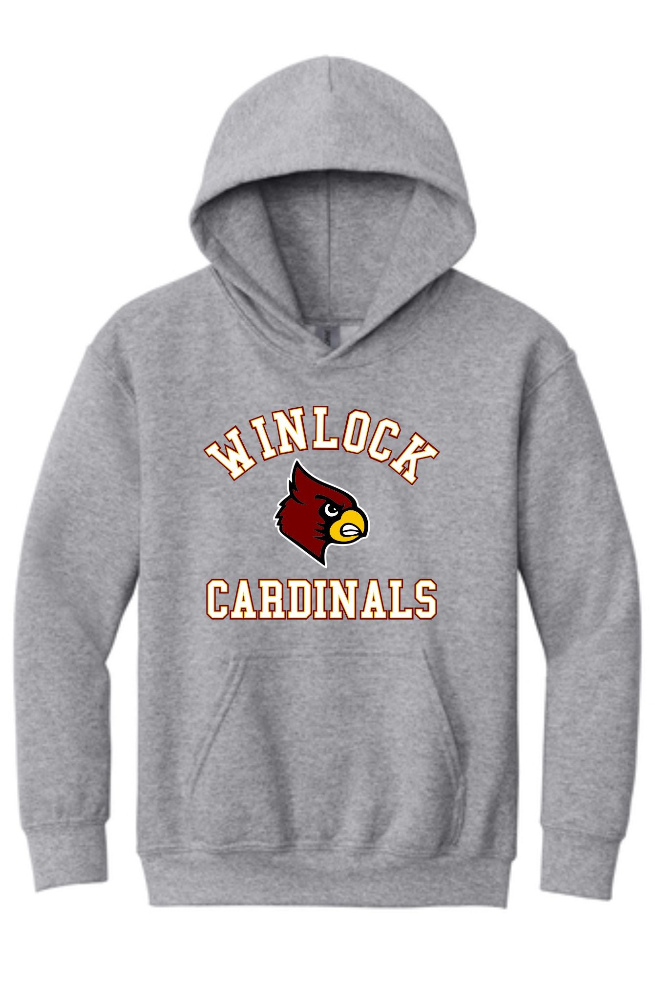 Winlock Cardinals Arched Hoodie