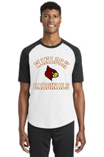 Winlock Cardinals Arched Raglan Tee