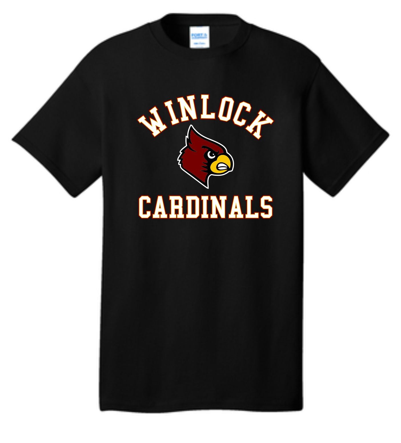 Winlock Cardinals Arched Tee