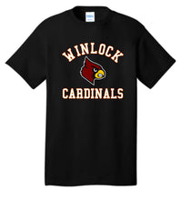 Winlock Cardinals Arched Tee