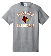 Winlock Cardinals Arched Tee