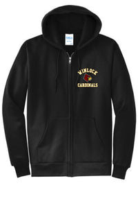 Winlock Cardinals Arched Full Zip