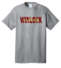 Winlock Cardinals Block Tee