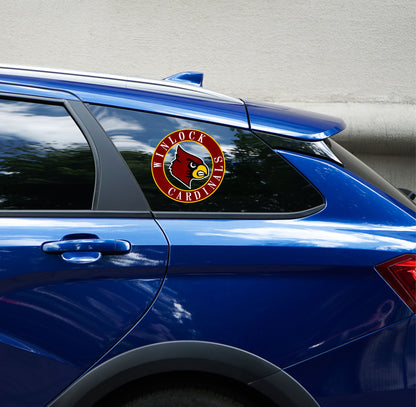 Winlock Cardinals Car Decals