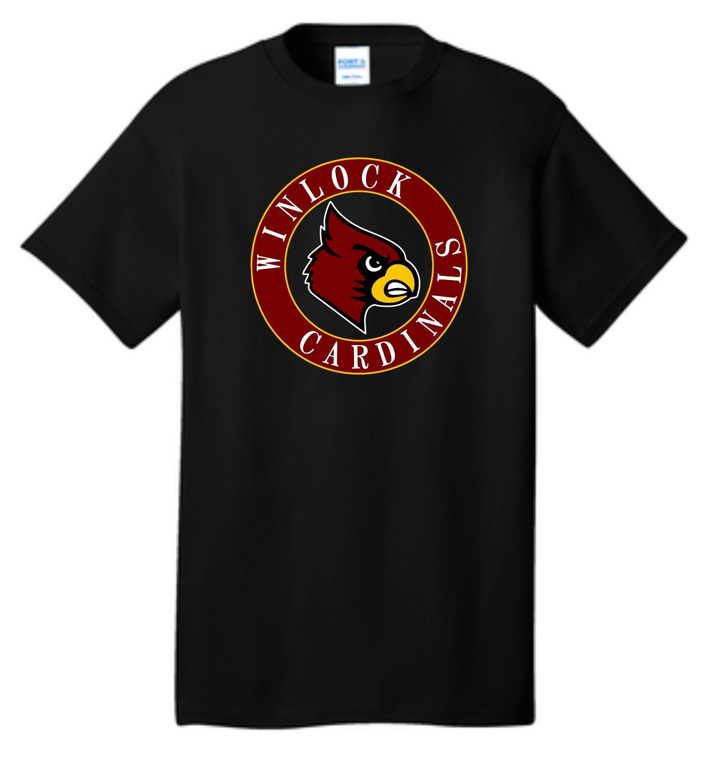 Winlock Cardinals Circle Tee