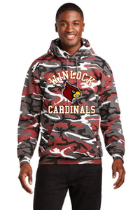 Winlock Cardinals Arched Camo Hoodie