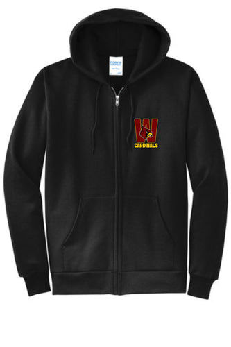 Winlock Cardinals W Full Zip