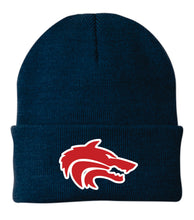 Wolves Mascot Foldover Beanie