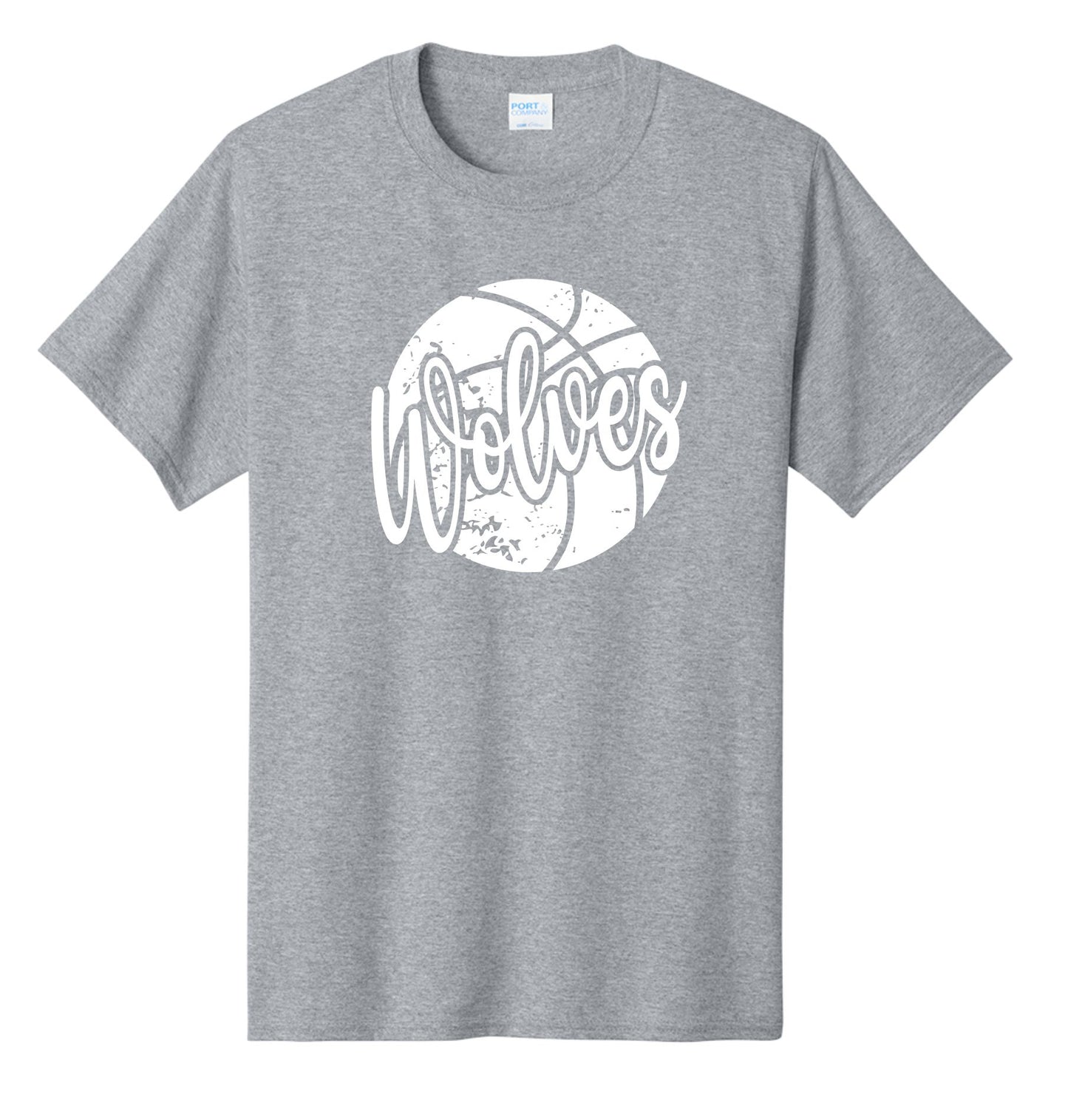 Wolves Basketball Cotton Tee