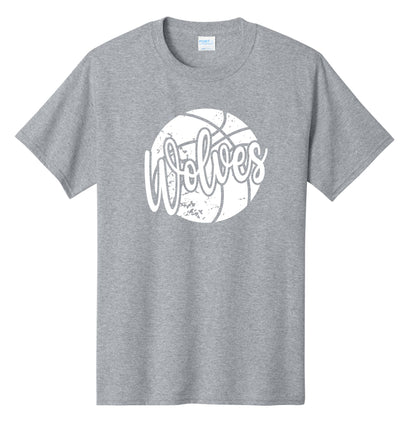 Wolves Basketball Cotton Tee