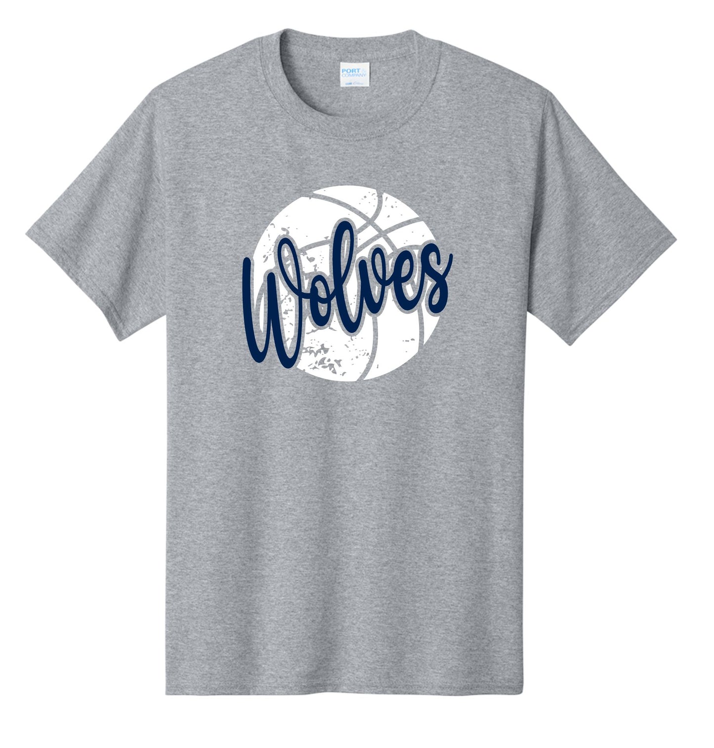 Wolves Basketball Cotton Tee