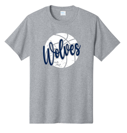 Wolves Basketball Cotton Tee