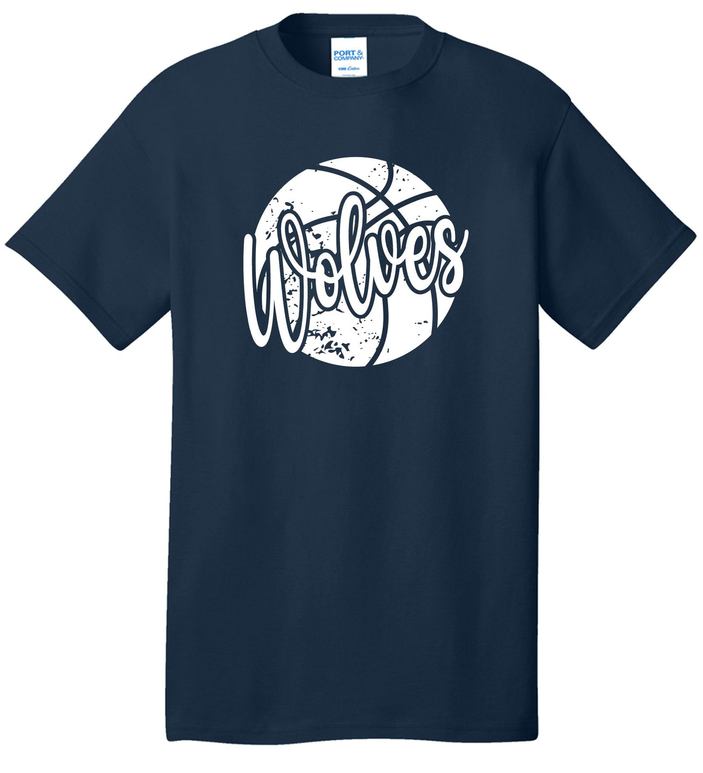 Wolves Basketball Cotton Tee