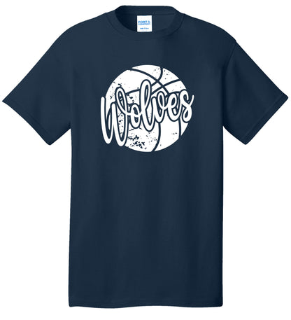 Wolves Basketball Cotton Tee
