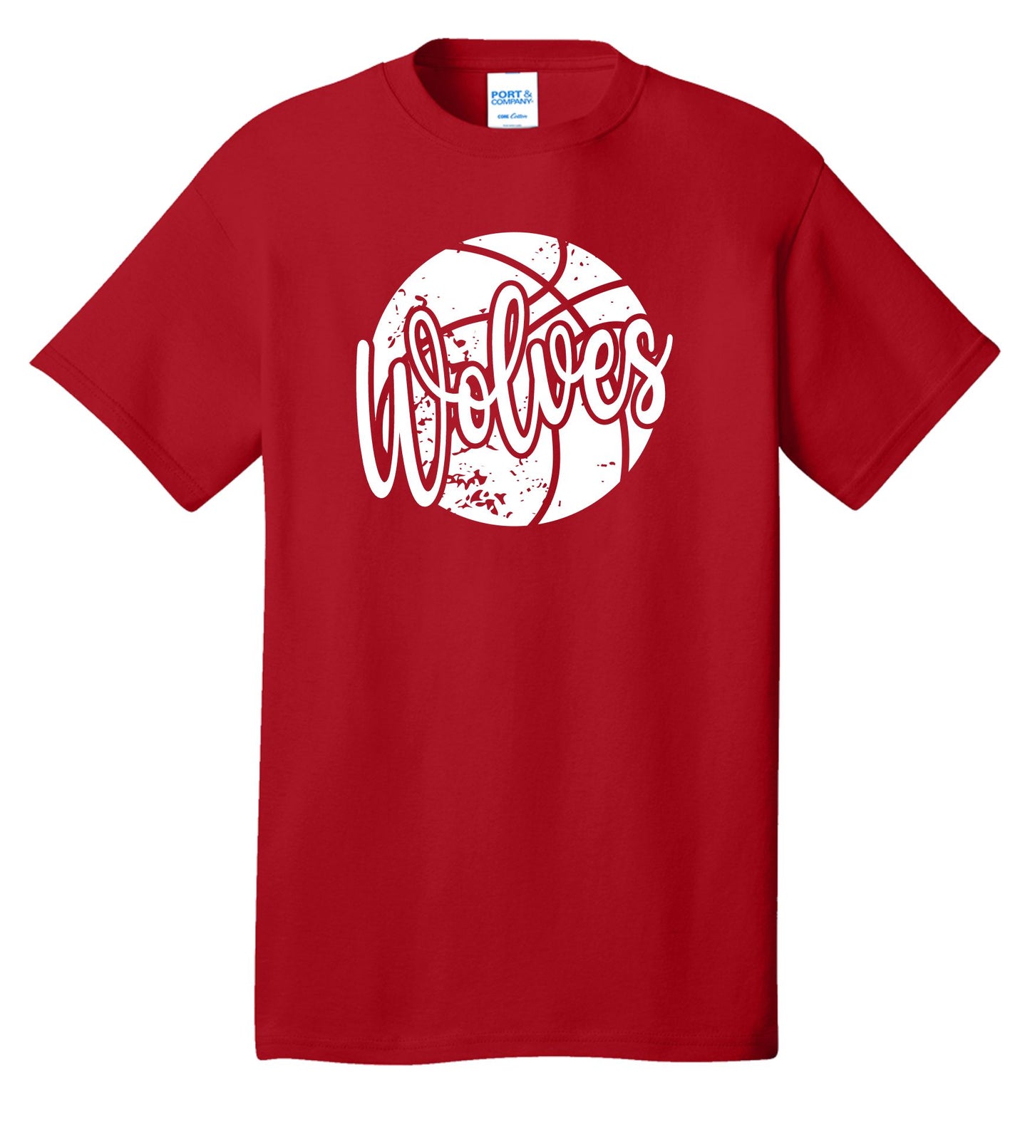 Wolves Basketball Cotton Tee