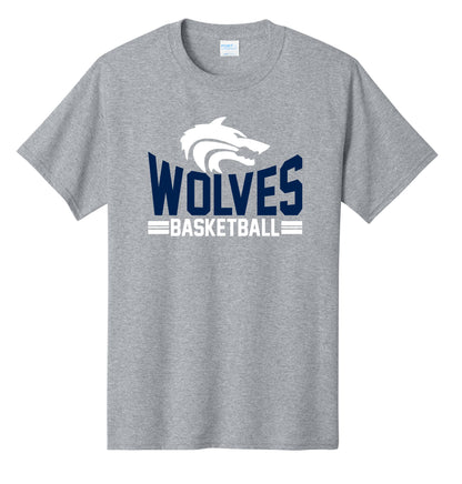 Wolves Basketball Cotton Tee