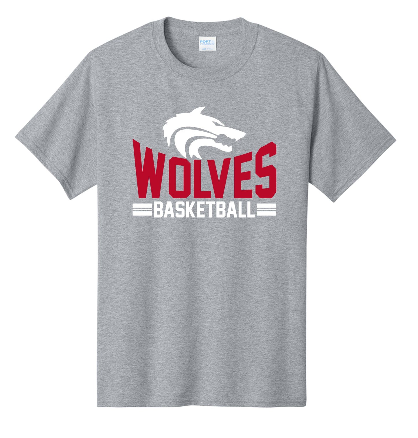 Wolves Basketball Cotton Tee
