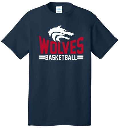 Wolves Basketball Cotton Tee