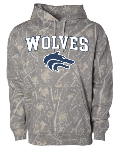 Wolves Deadwood Camo Hoodie