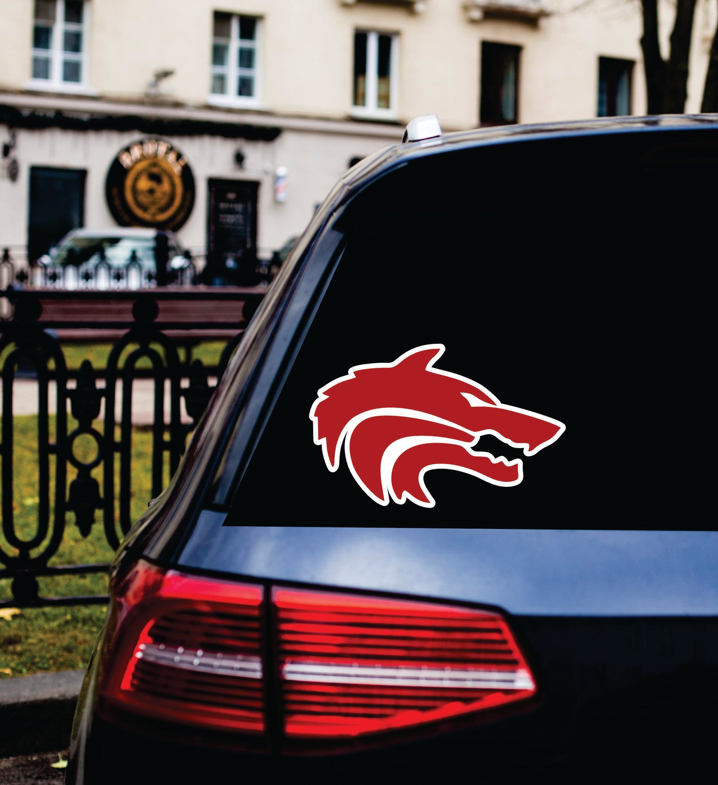 Wolves Car Window Decals - Logo only