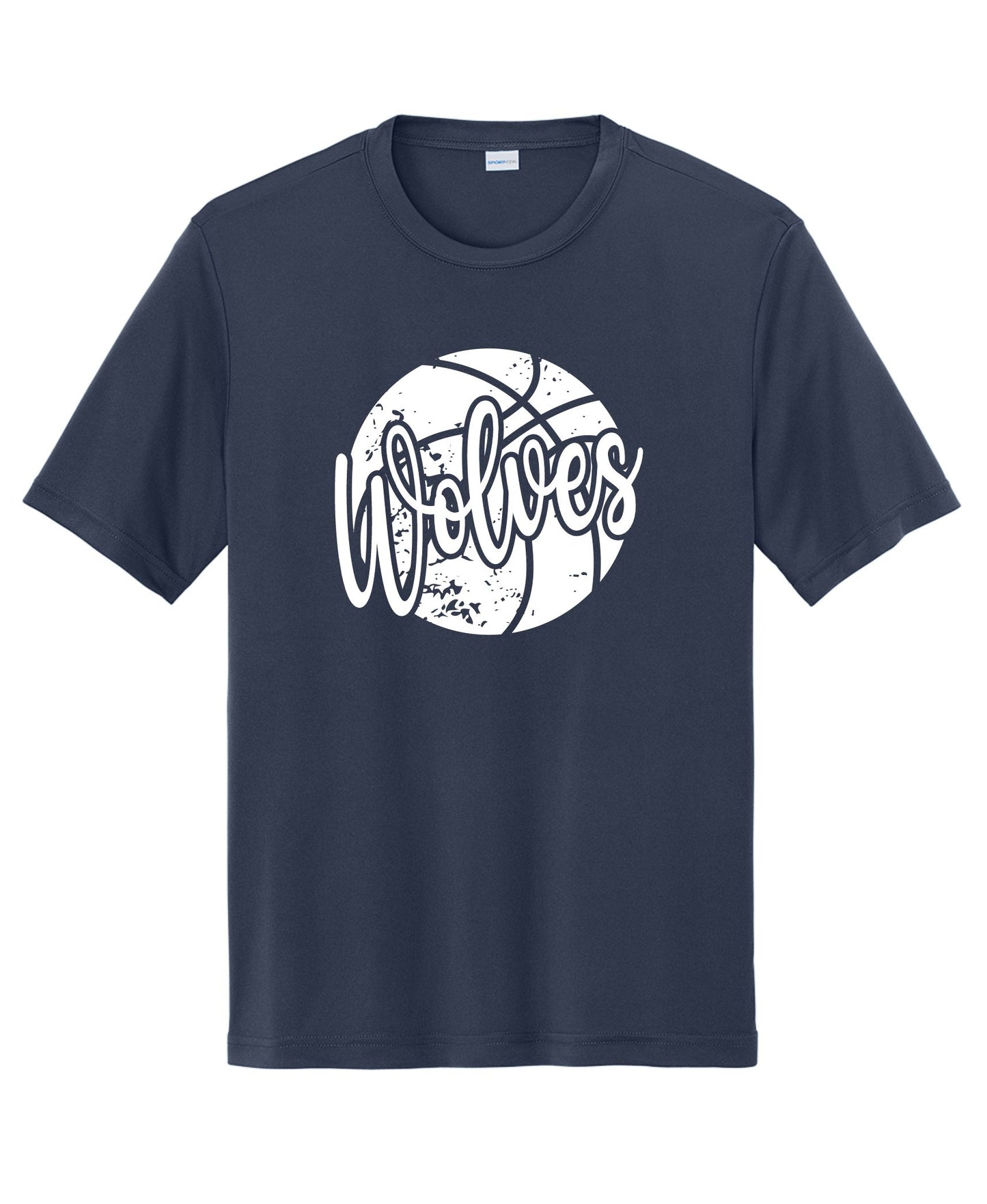 Wolves Basketball Drifit Tee