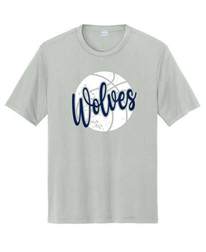 Wolves Basketball Drifit Tee
