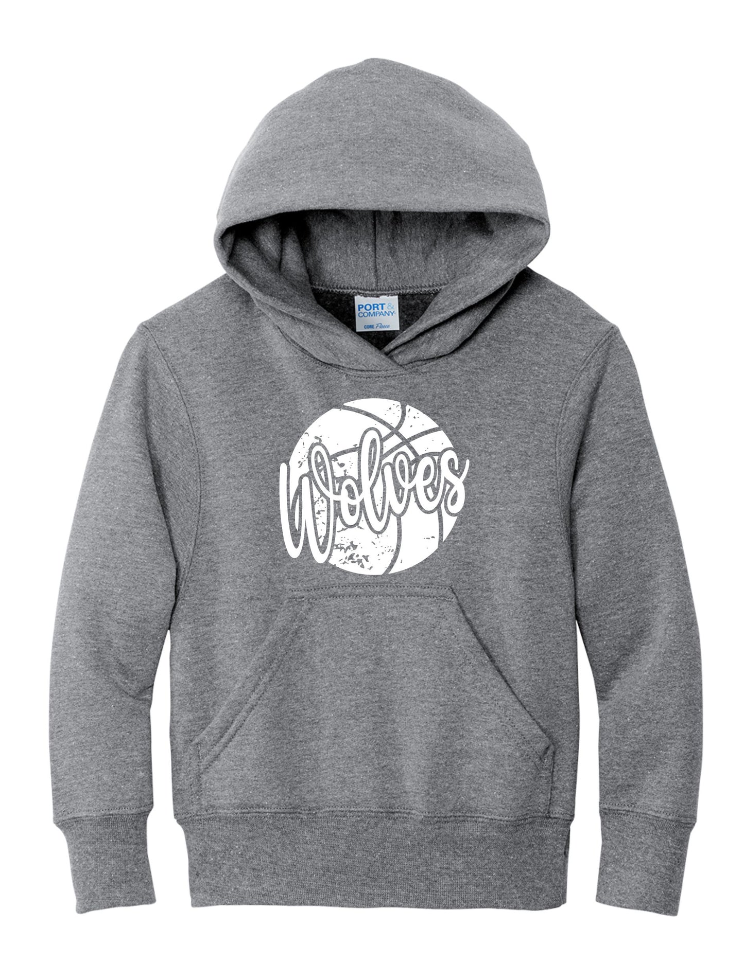Wolves Basketball Pullover Hoodie