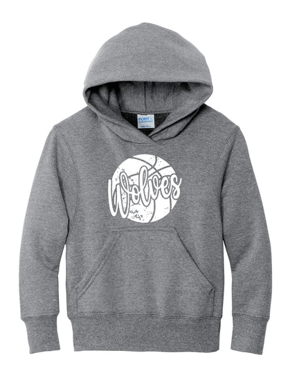 Wolves Basketball Pullover Hoodie