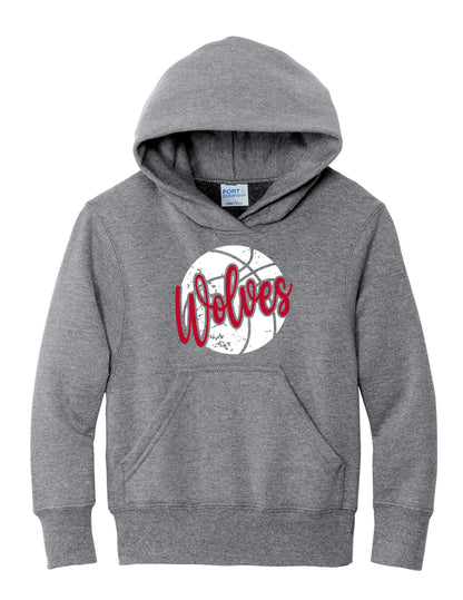 Wolves Basketball Pullover Hoodie