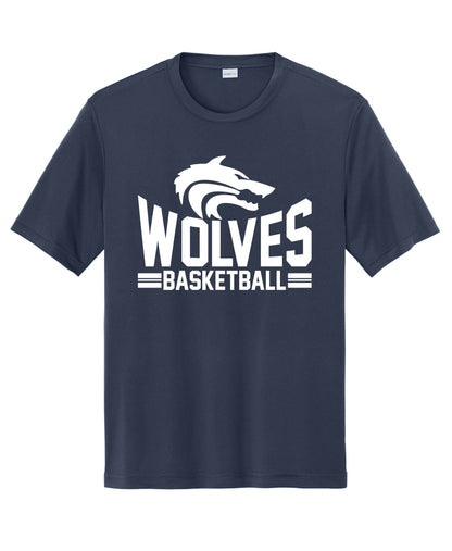 Wolves Basketball Drifit Tee