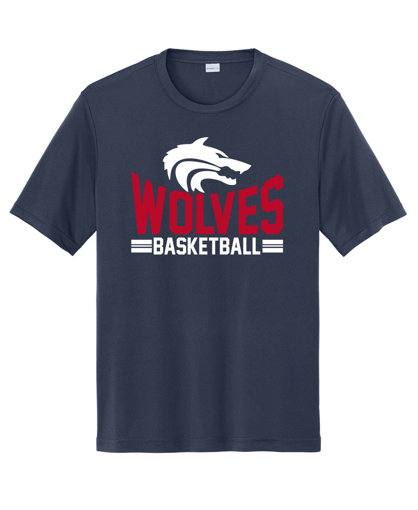 Wolves Basketball Drifit Tee
