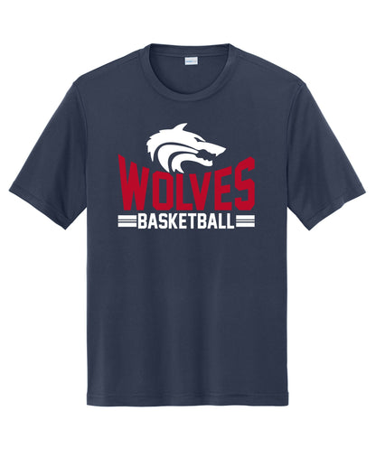 Wolves Basketball Drifit Tee