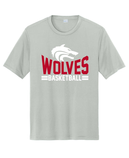 Wolves Basketball Drifit Tee