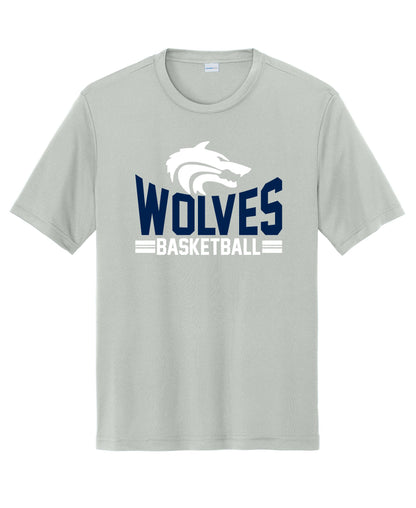 Wolves Basketball Drifit Tee