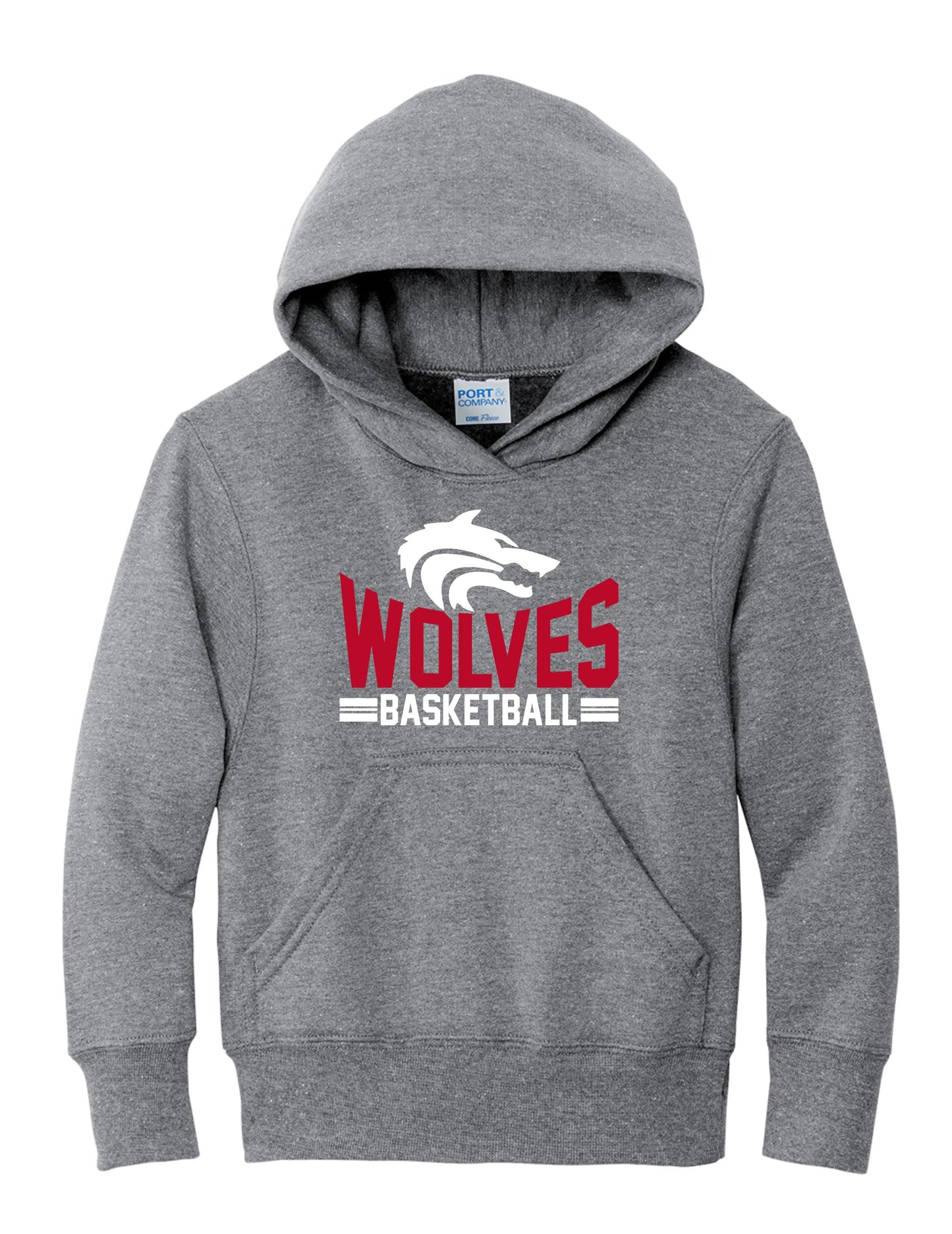 Wolves Basketball Pullover Hoodie