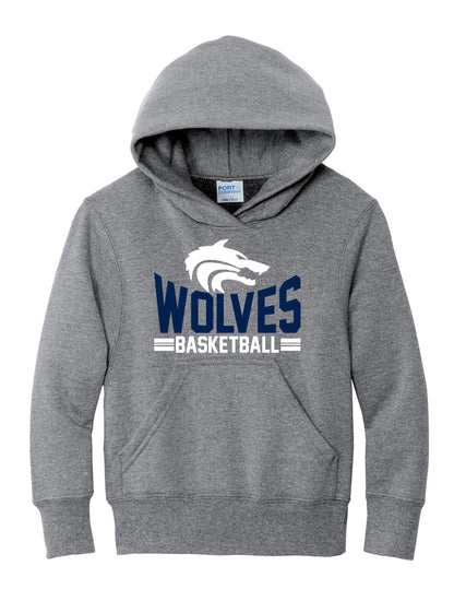 Wolves Basketball Pullover Hoodie