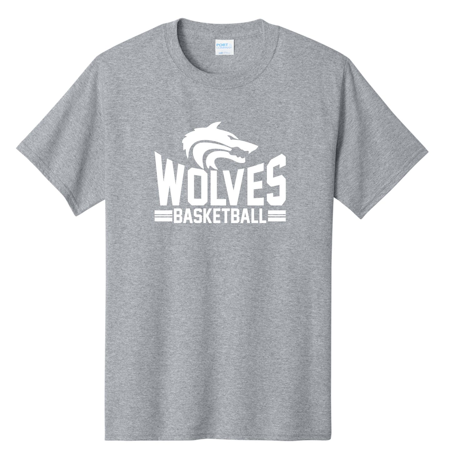 Wolves Basketball Cotton Tee