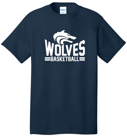 Wolves Basketball Cotton Tee