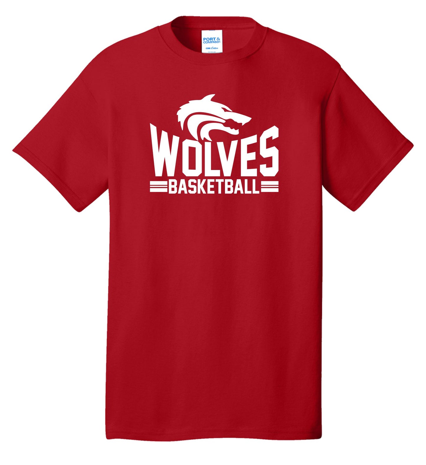 Wolves Basketball Cotton Tee
