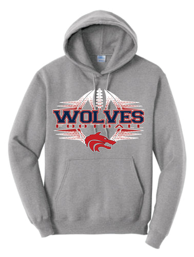 Wolves Football Gradient Hoodie