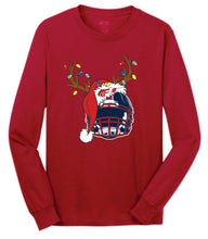 Wolves Santa Hat Helmet Long Sleeve