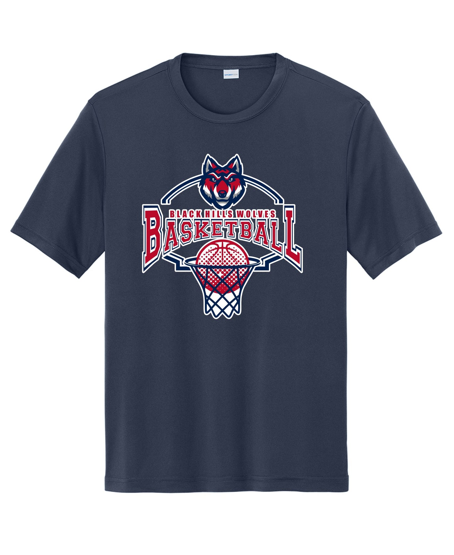 Wolves Basketball Drifit Tee