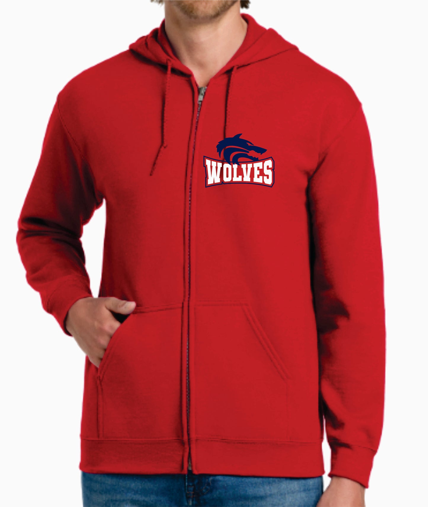Wolves Full Zip Hoodie